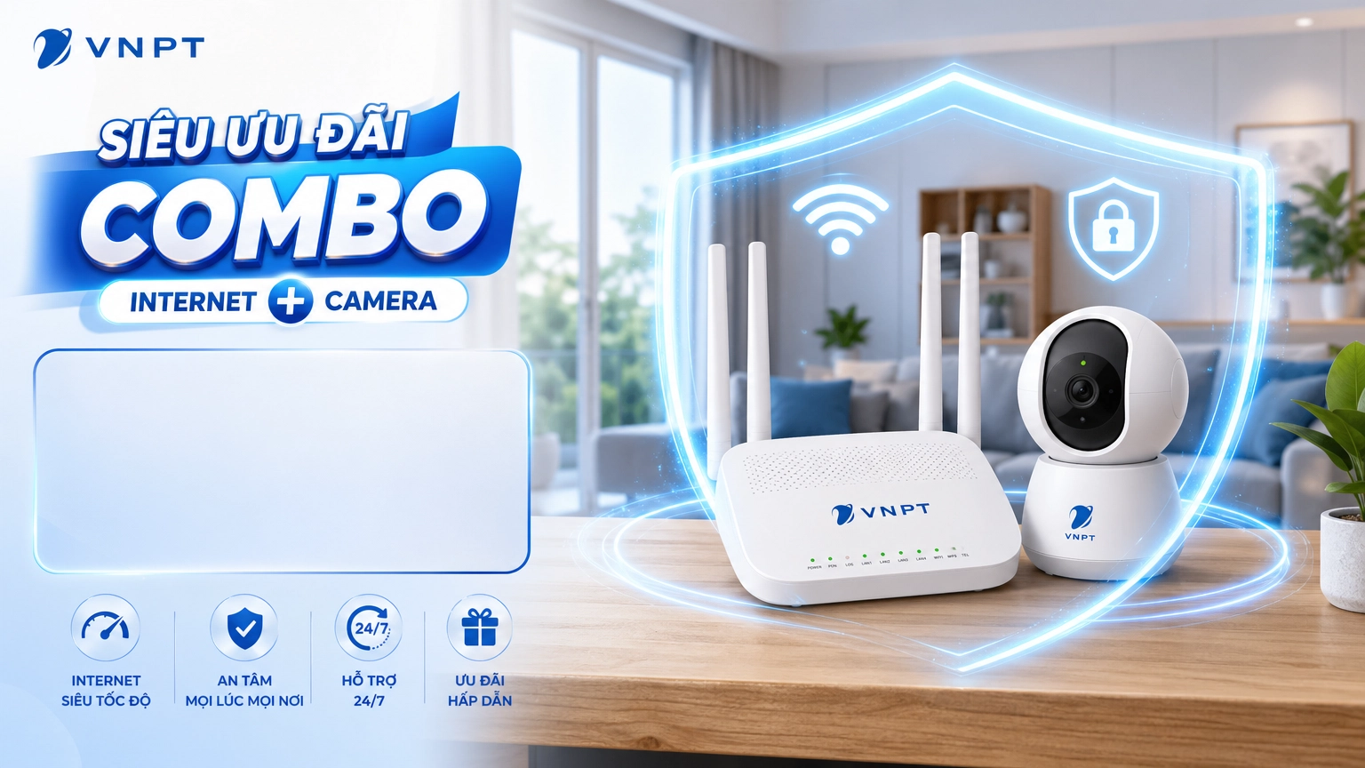 Camera An Ninh VNPT Đà Nẵng Combo Internet