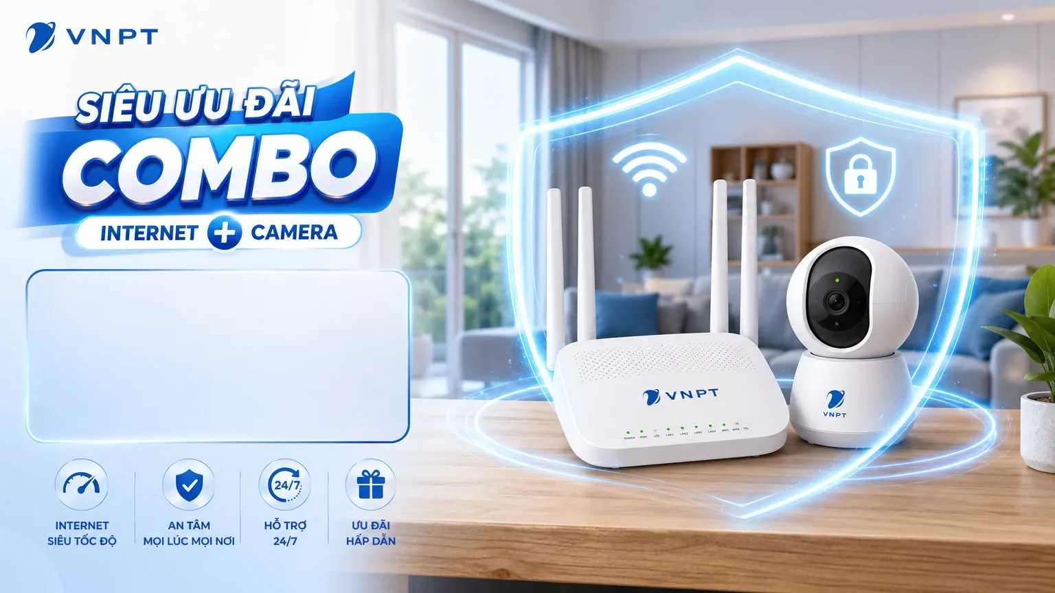Camera An Ninh VNPT Đà Nẵng Combo Internet