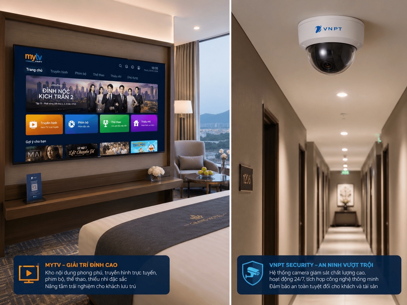Lắp Wifi VNPT Cho Khách Sạn