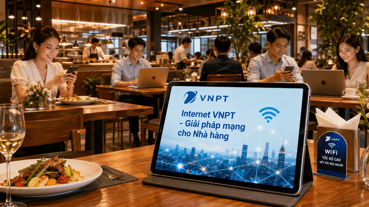 Wifi VNPT cho Nhà Hàng