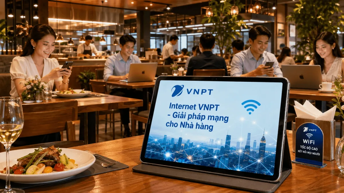 Wifi VNPT cho Nhà Hàng