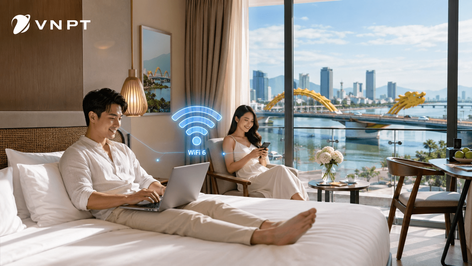 Lắp Wifi VNPT Cho Khách Sạn