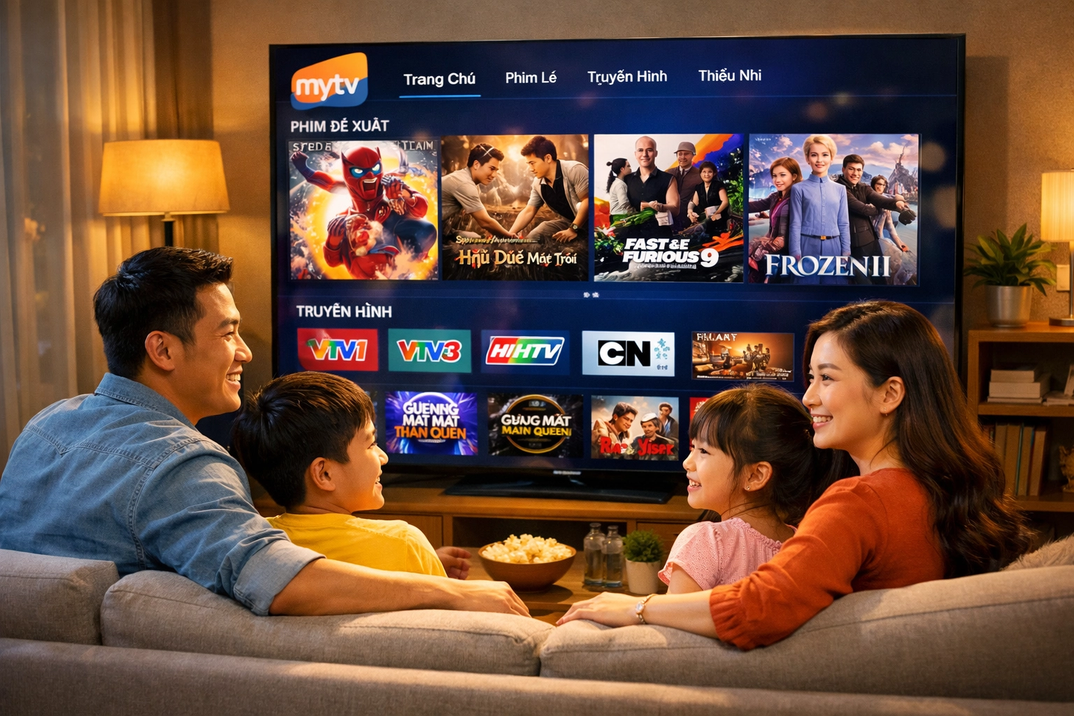 Gói cước truyền hình Mytv 