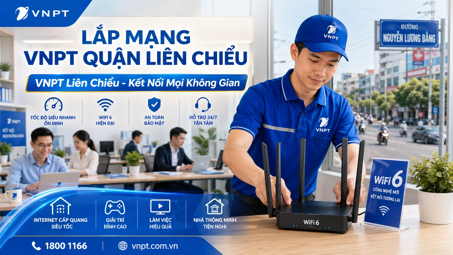 Lắp mạng VNPT Liên Chiểu