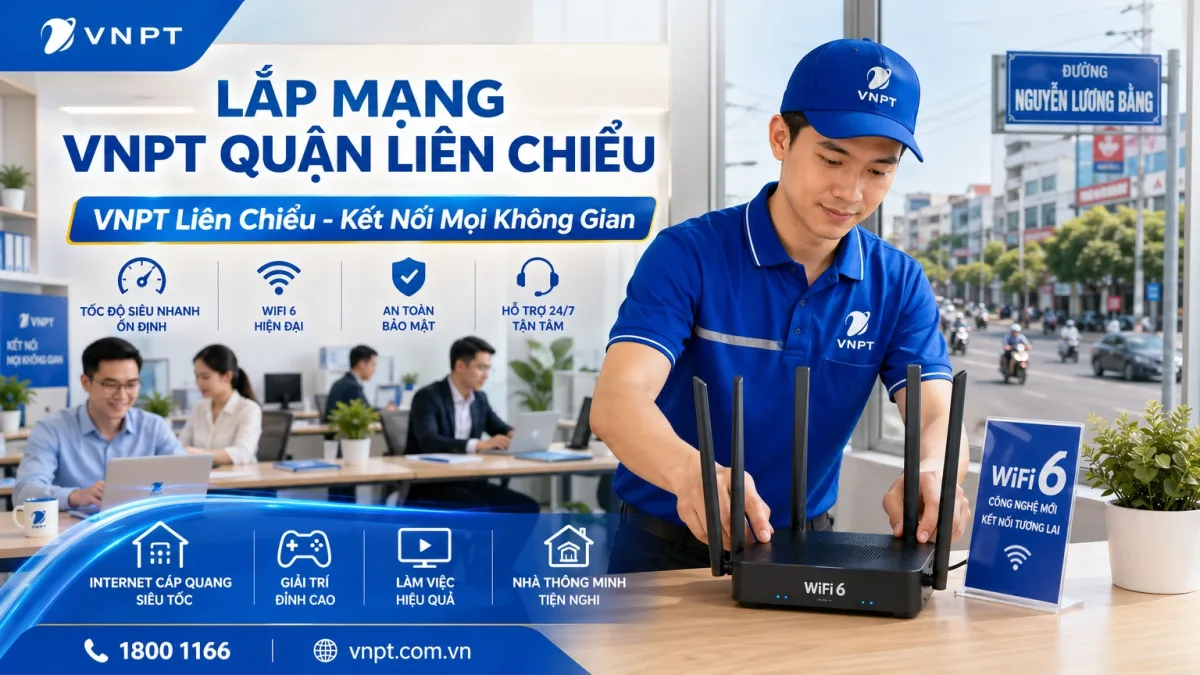 Lắp mạng VNPT Liên Chiểu