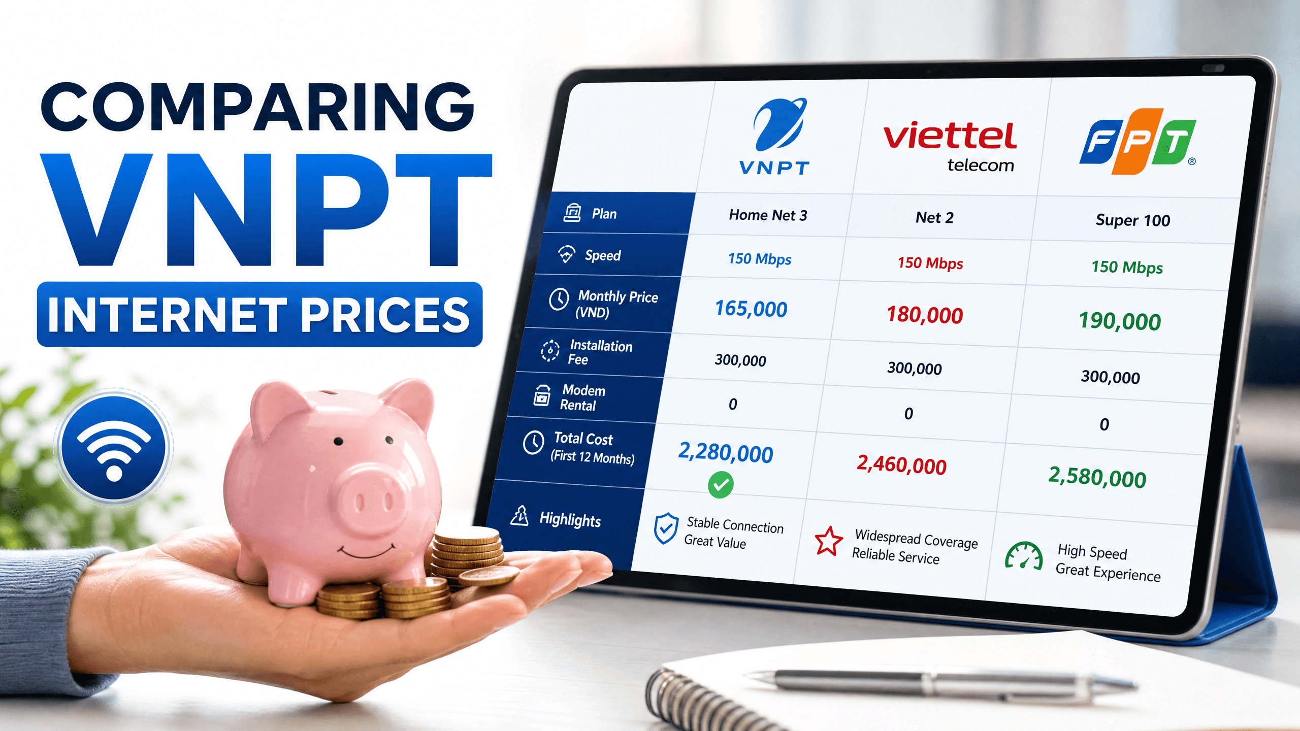Mạng VNPT có rẻ không ?