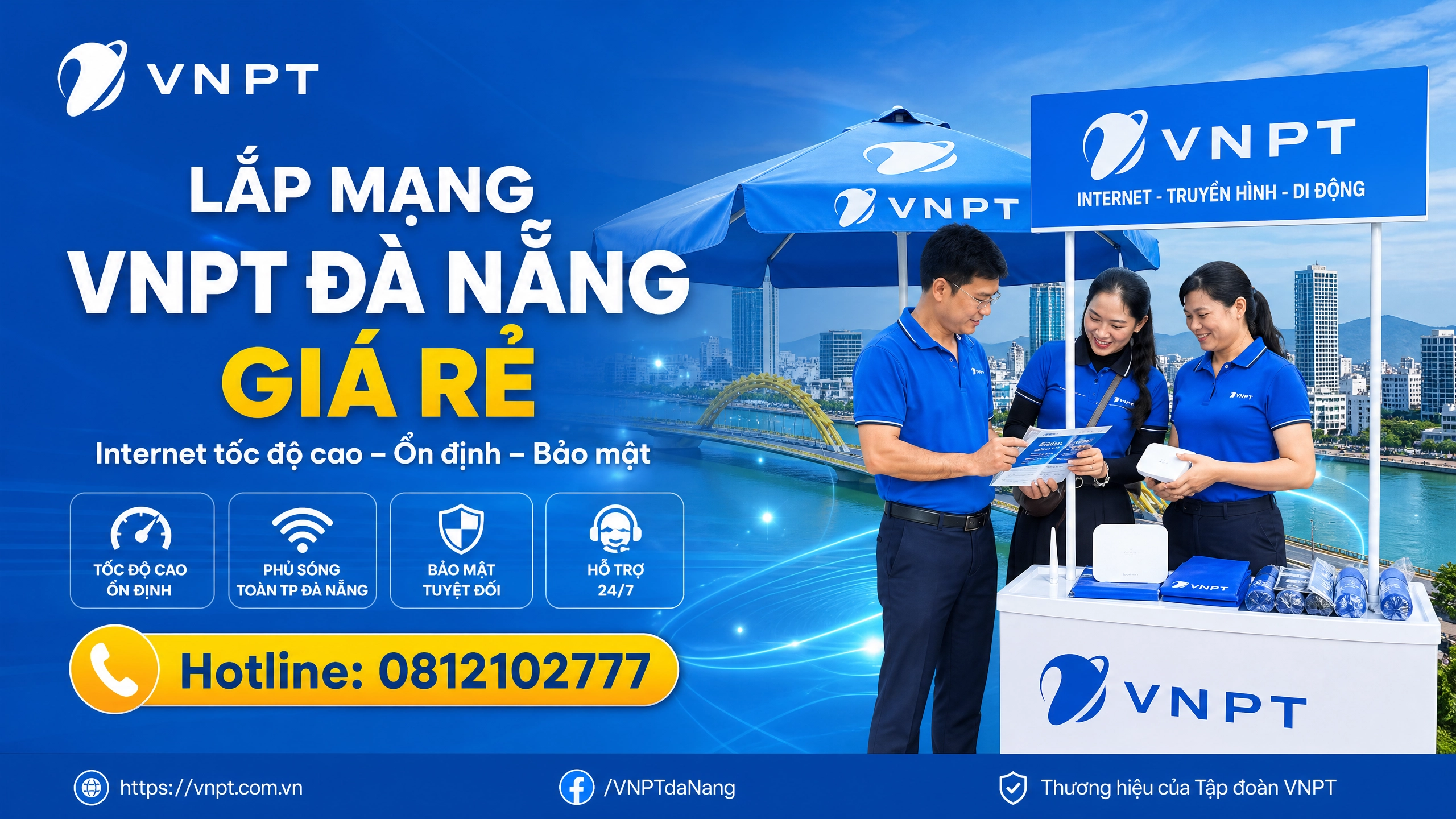 Lắp Mạng VNPT Giá Rẻ Tại Đà Nẵng 2026