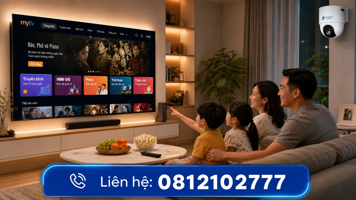 Các gói cước Internet VNPT cho gia đình 2026