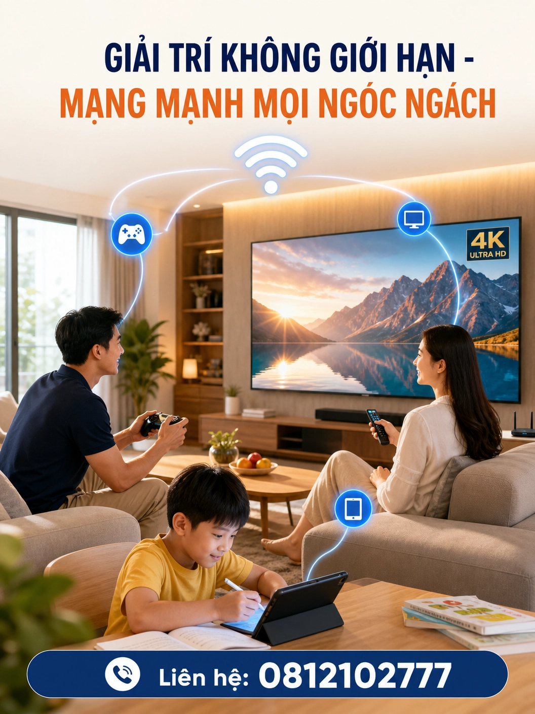 Gói cước Home 3 Mesh VNPT