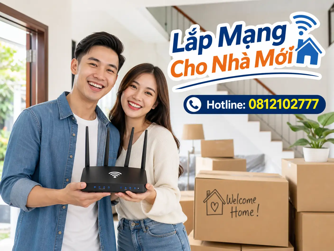 Lắp Mạng Cho Nhà Mới