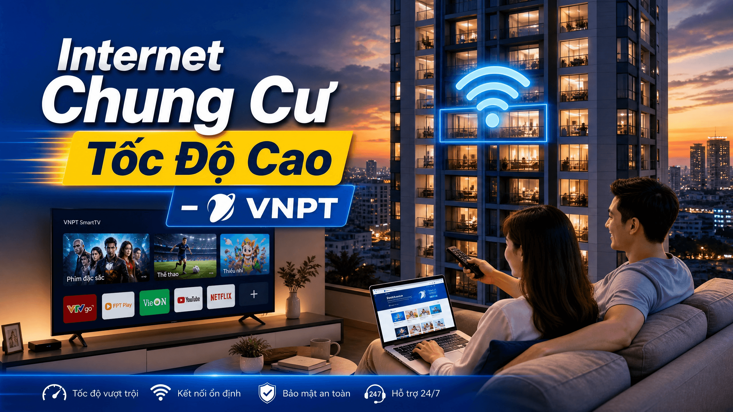 Lắp Mạng Cho Nhà Chung Cư