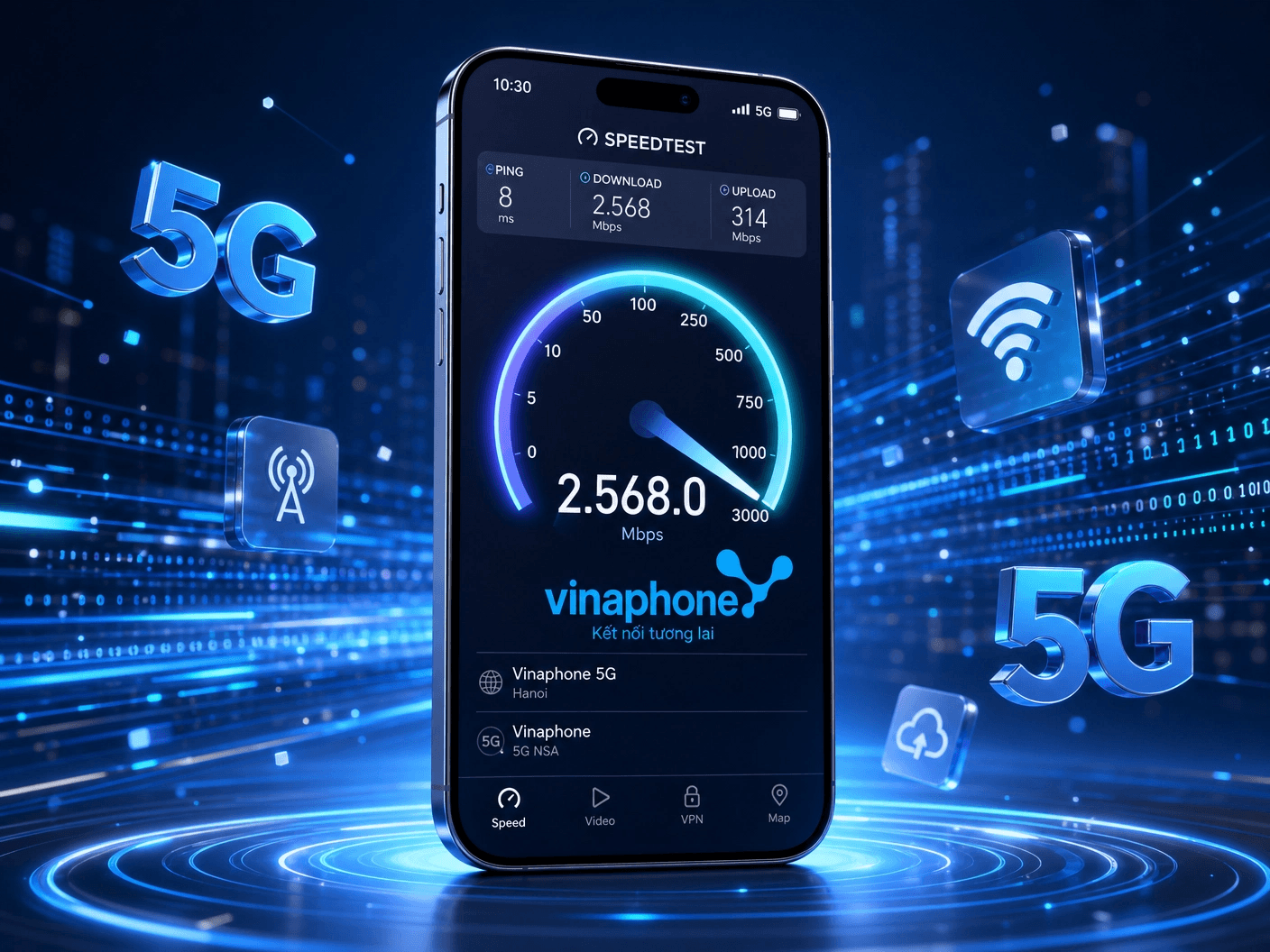 Vinaphone Dẫn Đầu Mạng Di Động Việt Nam 2026