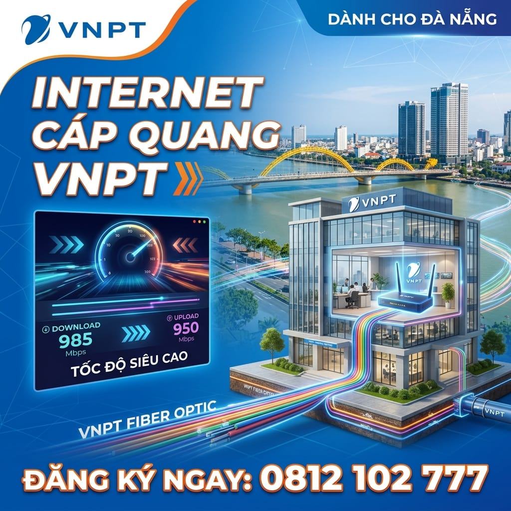 Lắp Mạng VNPT Đà Nẵng Giá Rẻ