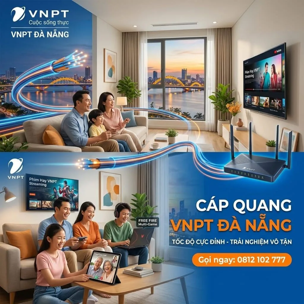 Combo Internet + Truyền Hình VNPT Đà Nẵng