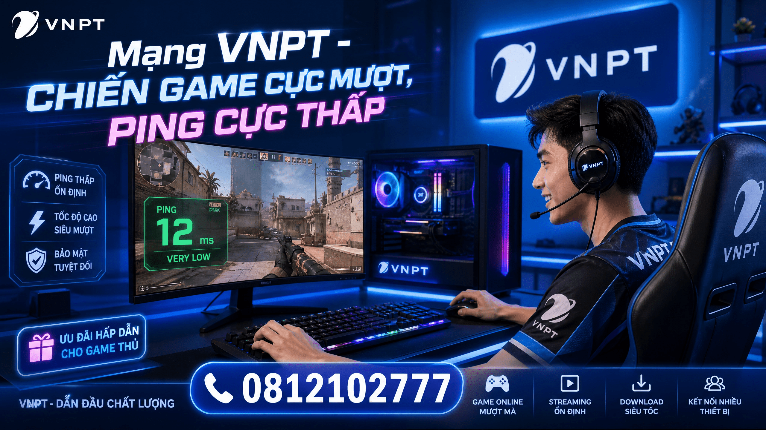 Mạng VNPT chơi game có tốt không?
