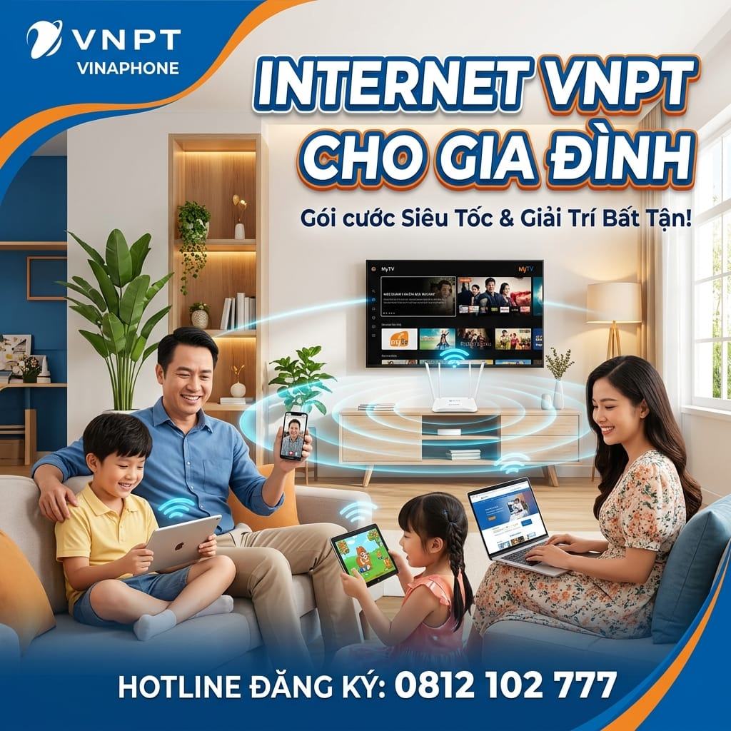 Internet VNPT Cho Gia Đình Tại Đà Nẵng
