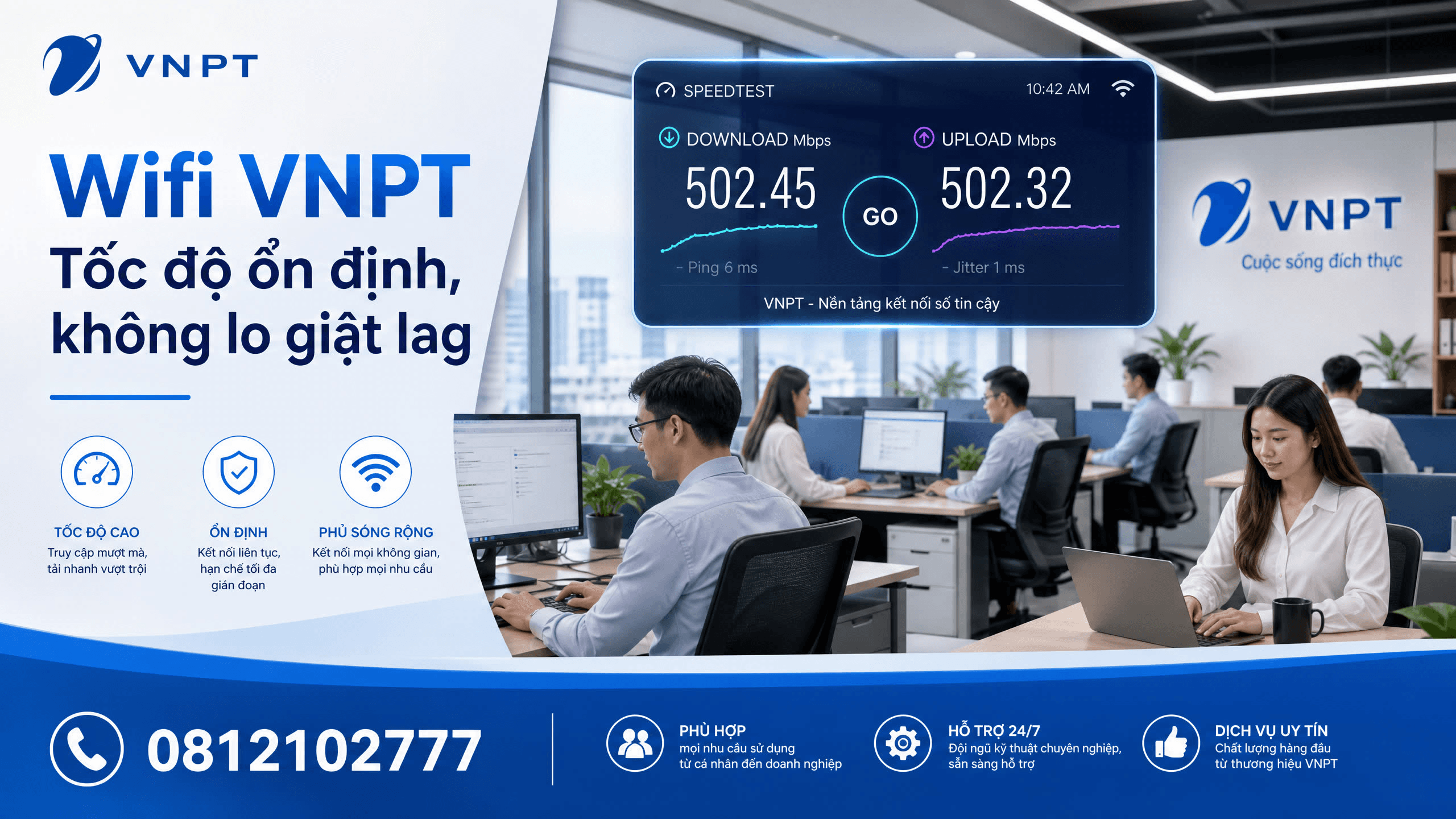 Wifi VNPT có lag không?