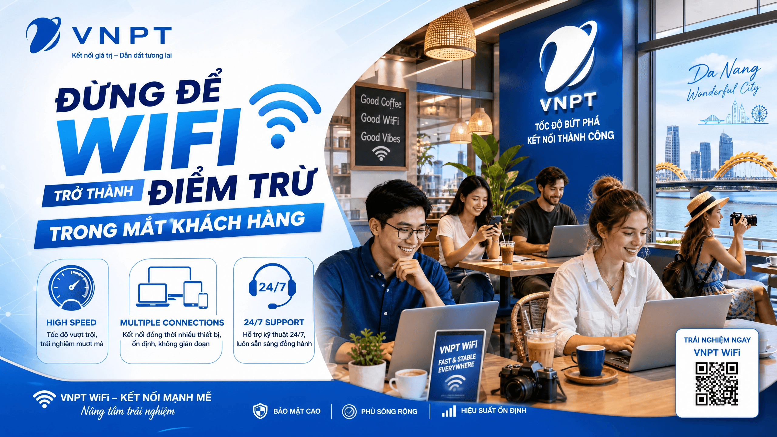 Lắp wifi cho quán cafe