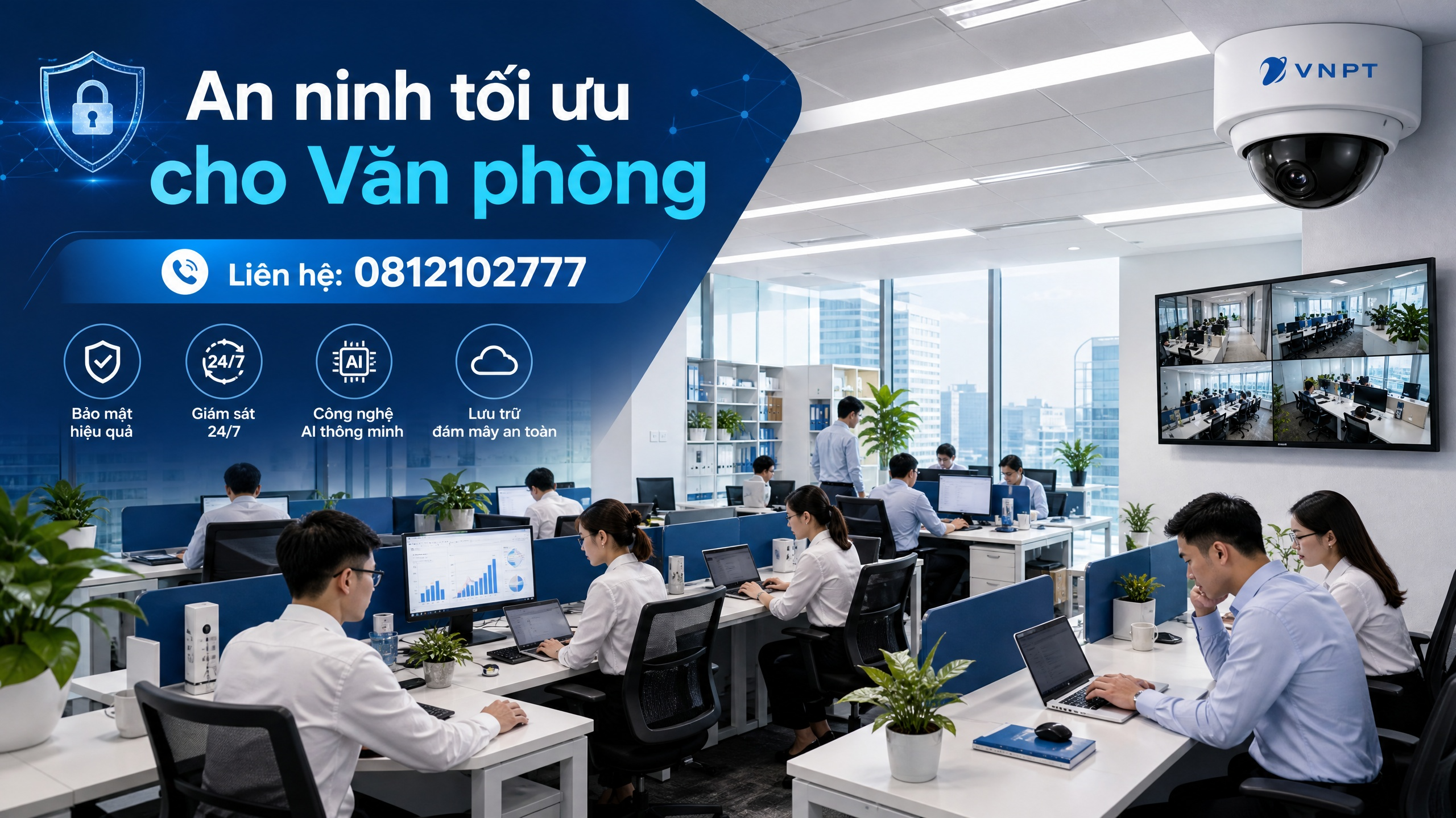 Lắp đặt Camera giám sát cho cửa hàng