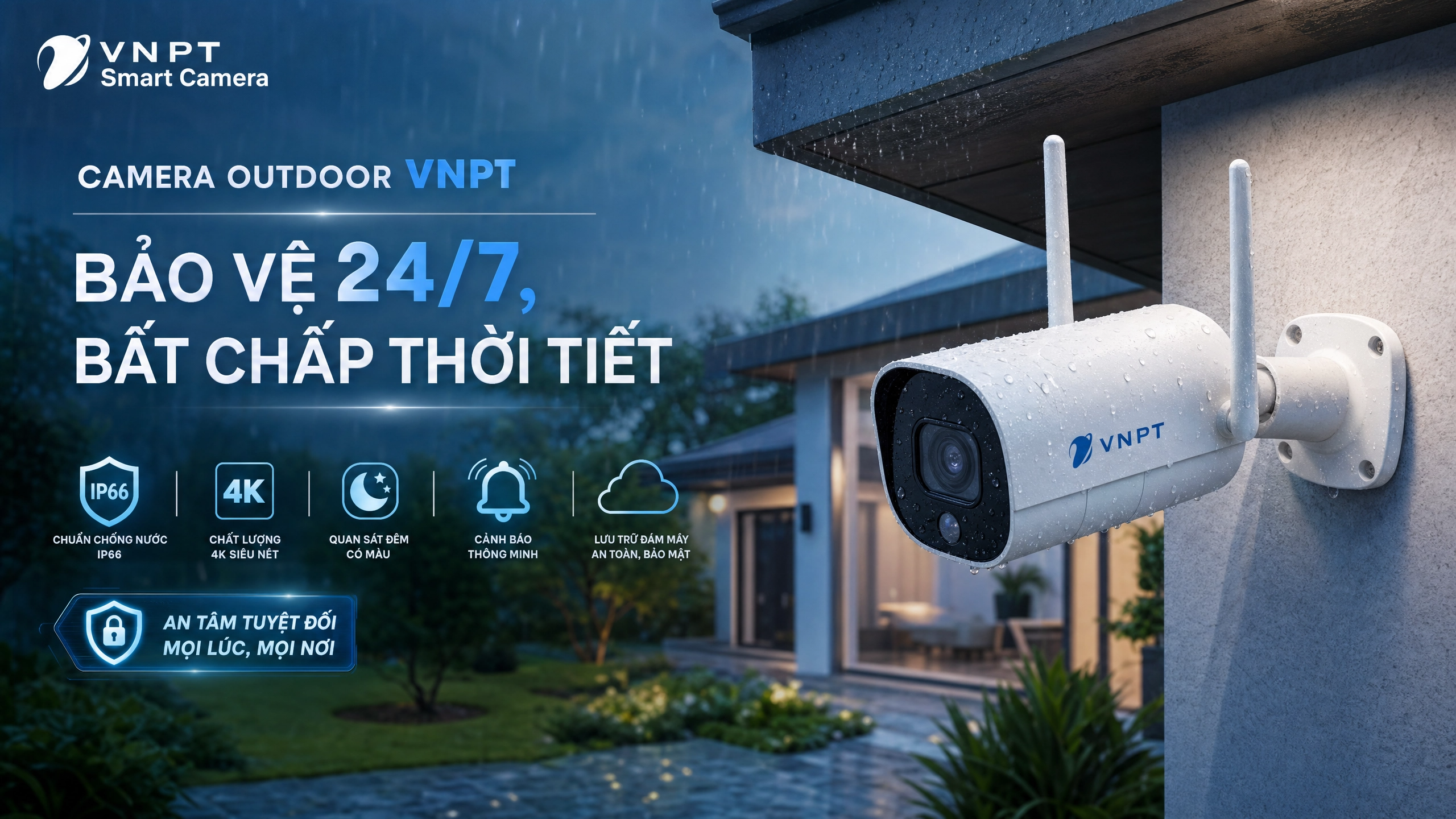 Đánh giá Camera Indoor và Outdoor của VNPT