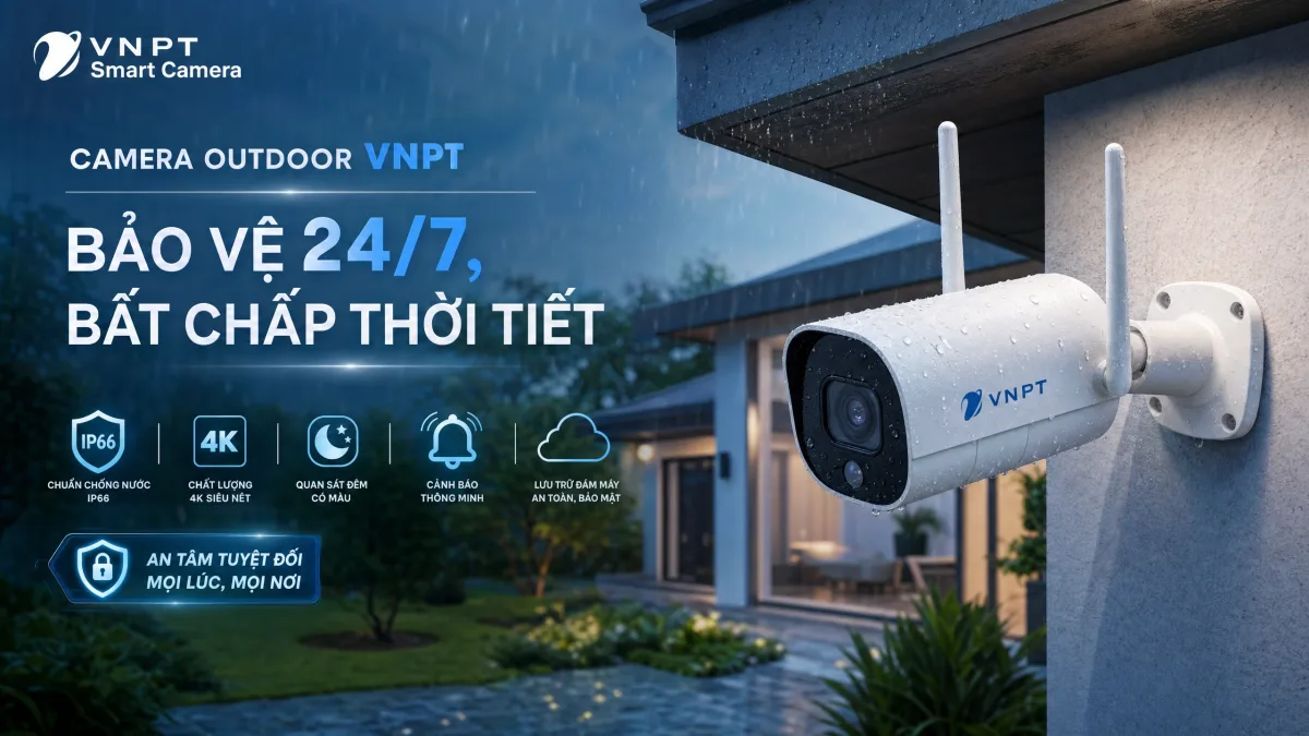 Đánh giá Camera Indoor và Outdoor của VNPT