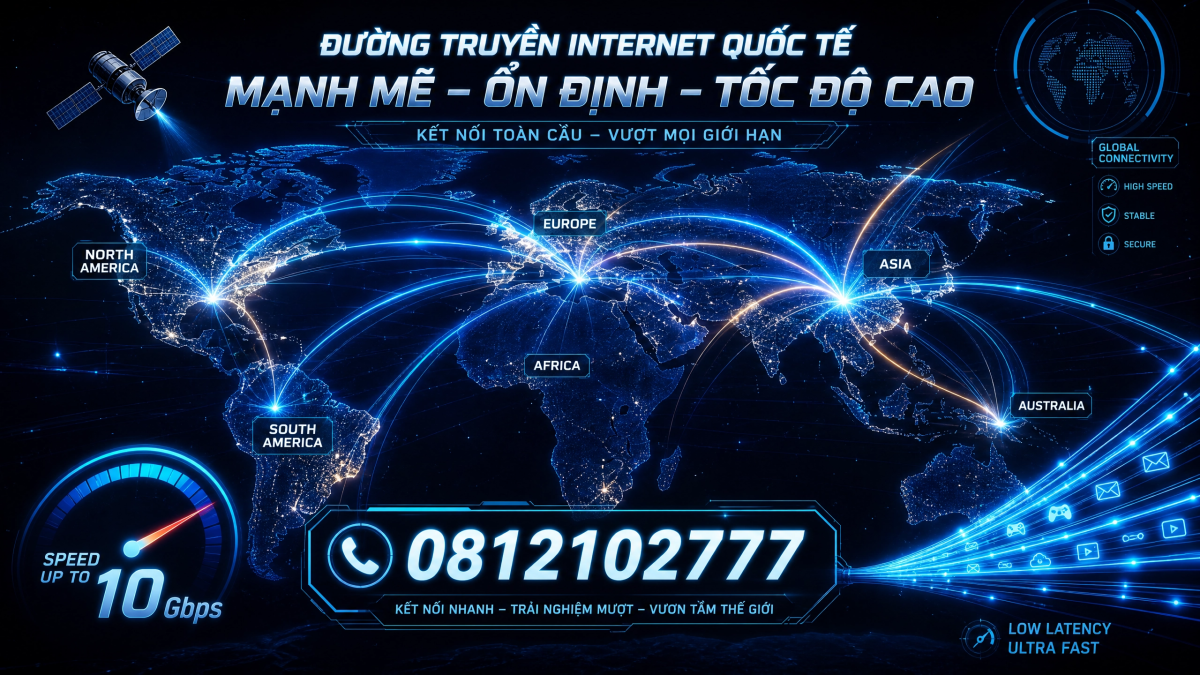 Mạng VNPT cho game thủ