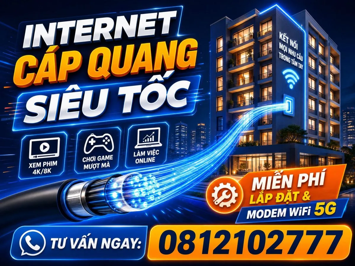 Lắp Mạng Internet Cho Căn Hộ