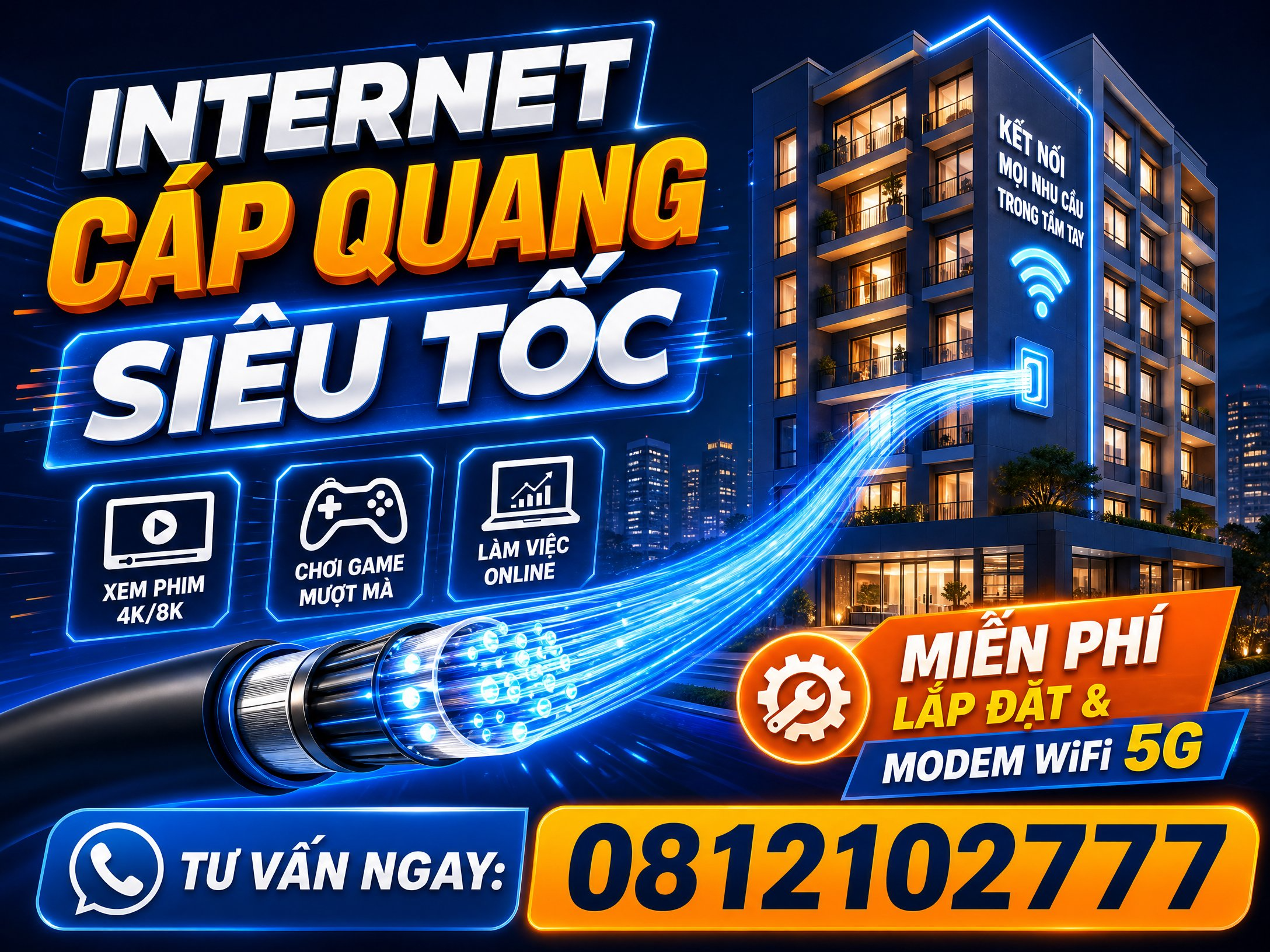 Lắp Mạng Internet Cho Căn Hộ