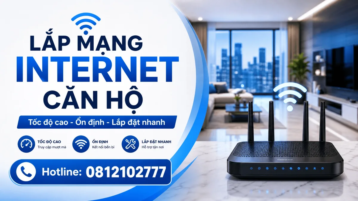 Lắp Mạng Internet Cho Căn Hộ