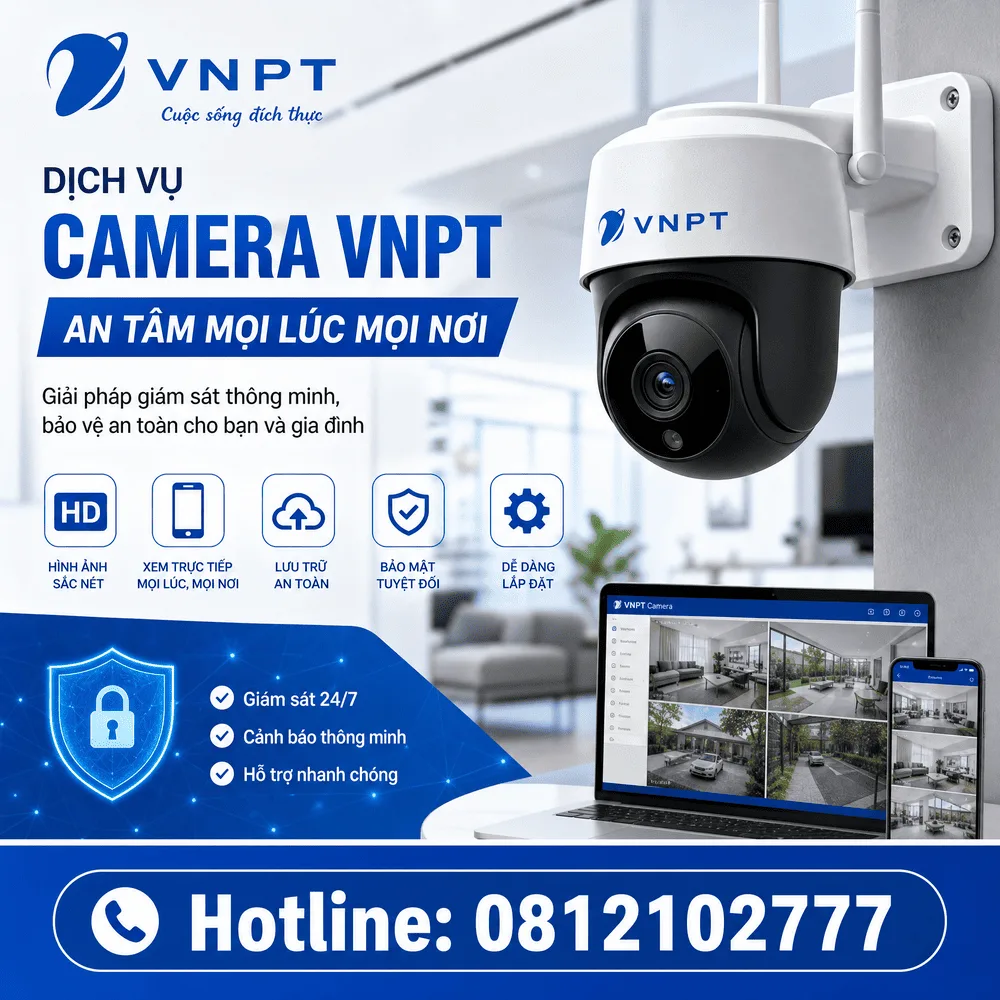 Lắp Camera VNPT tại Thanh Khê