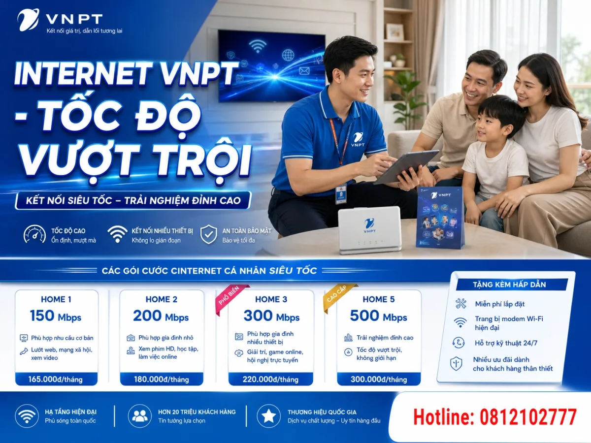 Lắp Internet tại Đà Nẵng 2026