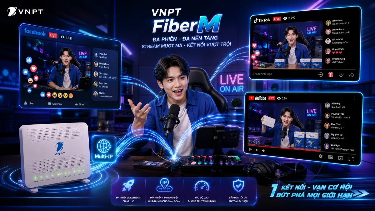 Gói cước dành cho livestream