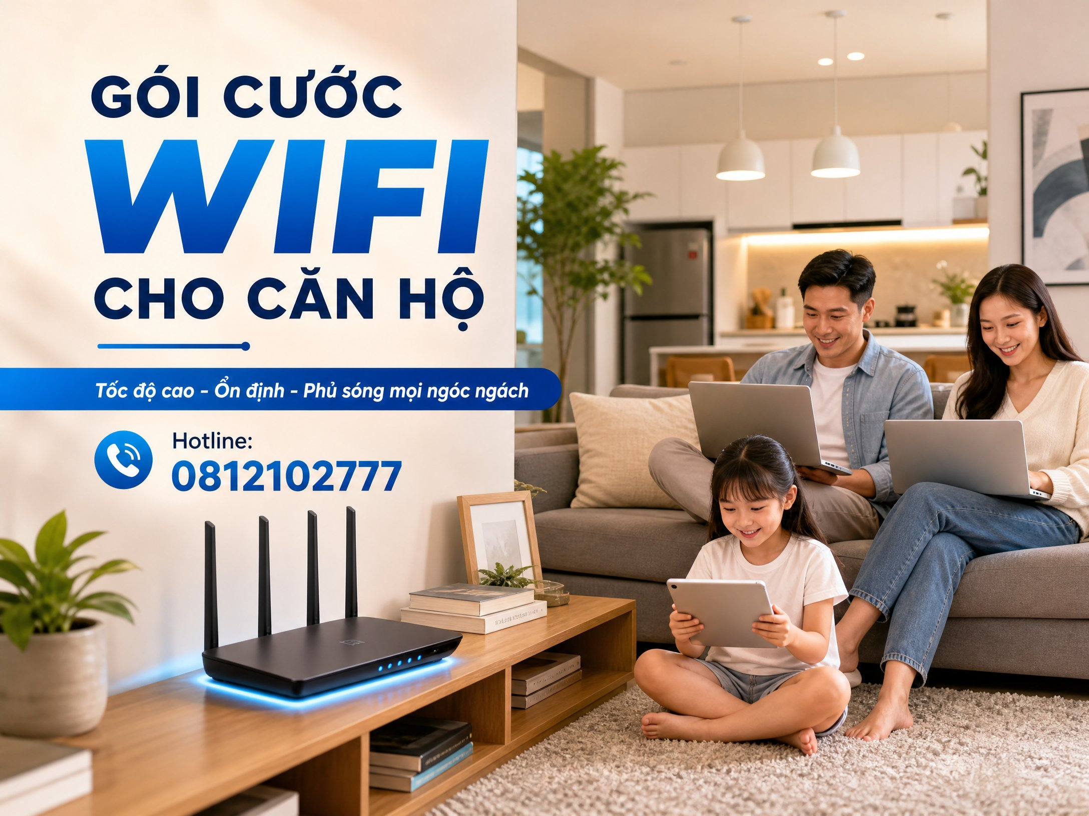 Gói Cước WiFi Cho Căn Hộ