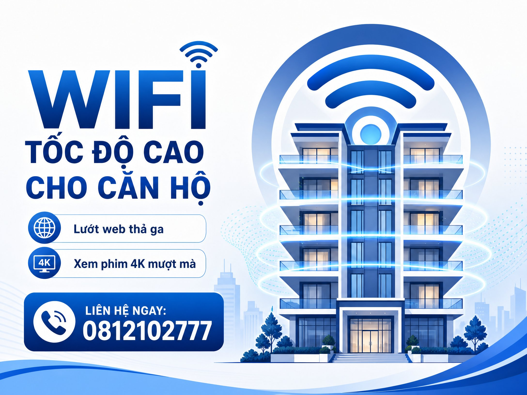Gói Cước WiFi Cho Căn Hộ